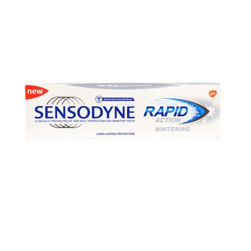 Kem đánh răng Sensodyne Rapid Action Whitening 100g