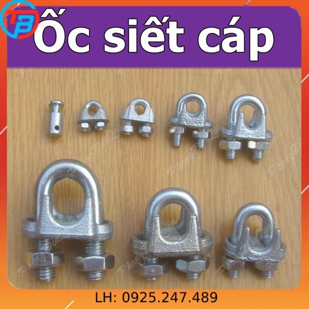 Ốc siết cáp Khóa cáp Cóc kẹp cáp - bằng Sắt THAIBINHVINA