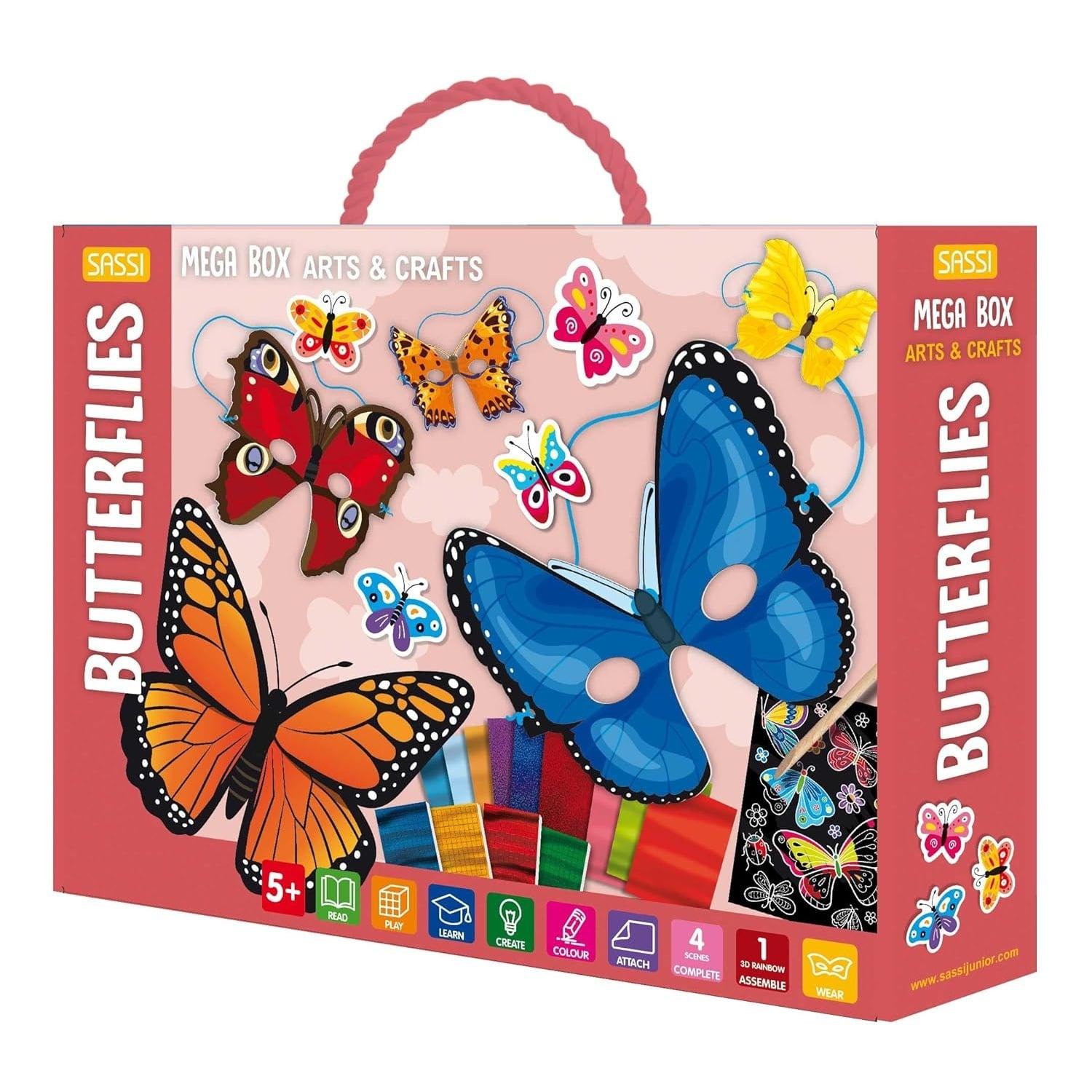 Sách Mega Box A&amp;C - Butterflies