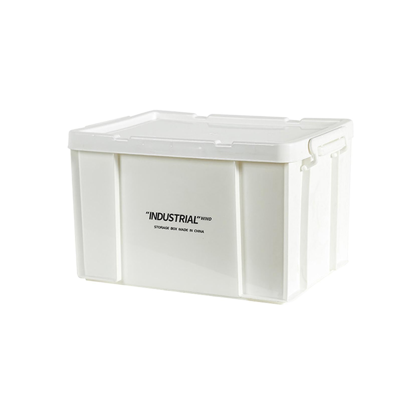 Camping Storage Box Organizer Multipurpose Durable Space Saving with Lid Storage Container Storage Bin for Fishing Home Closet Garage Hiking
