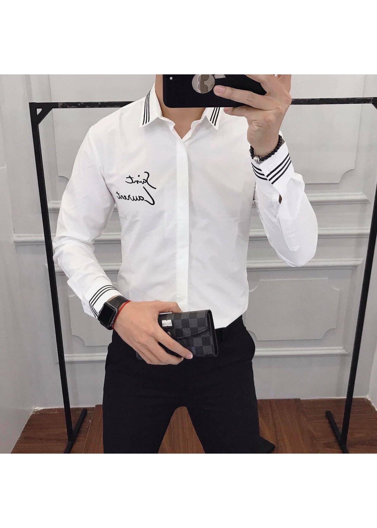 Áo Sơ Mi Nam Đẹp Dáng Ôm