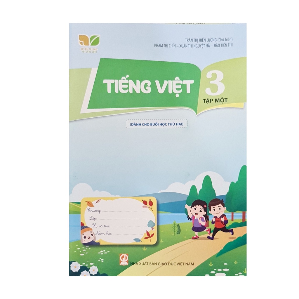 Sách - Combo 4 cuốn Toán + Tiếng việt lớp 3 tập 1+2 dành cho buổi học thứ hai