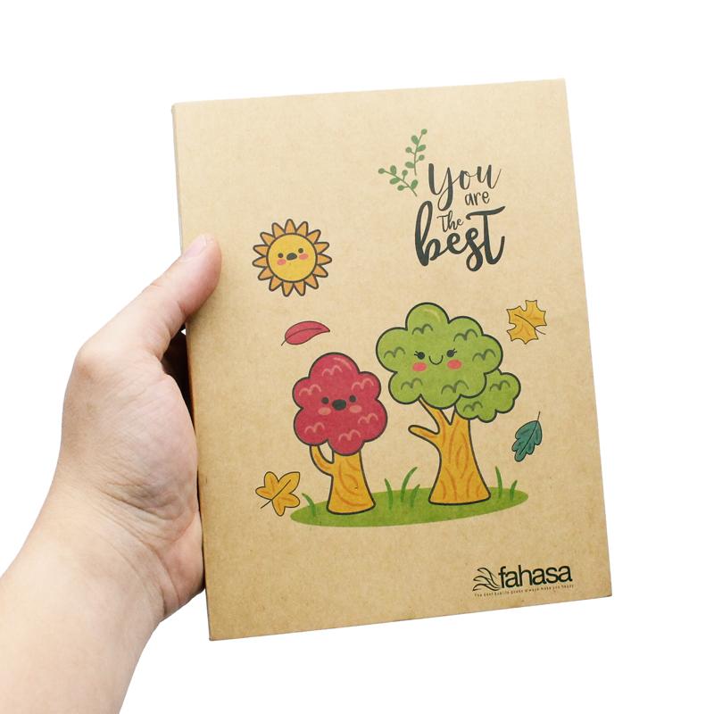 Tập Học Sinh - 4 Ô Ly - 200 Trang 70gsm FAHASA - You Are The Best (Mẫu Sản Phẩm Giao Ngẫu Nhiên)