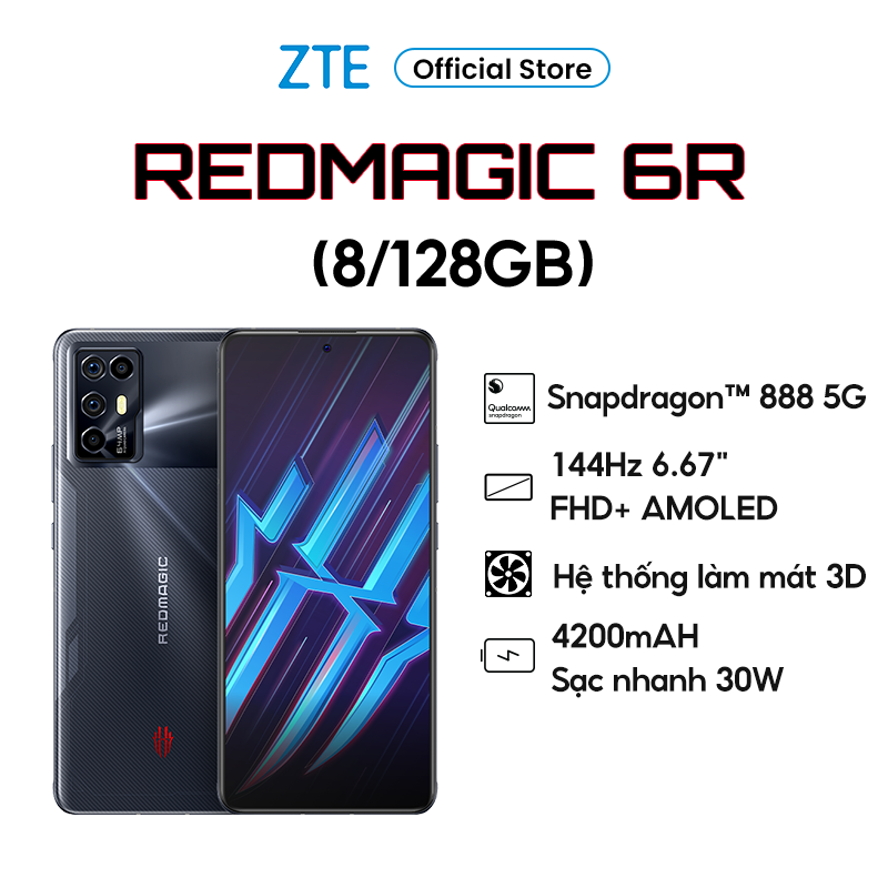 Điện Thoại ZTE Nubia RedMagic 6R - Hàng Chính Hãng