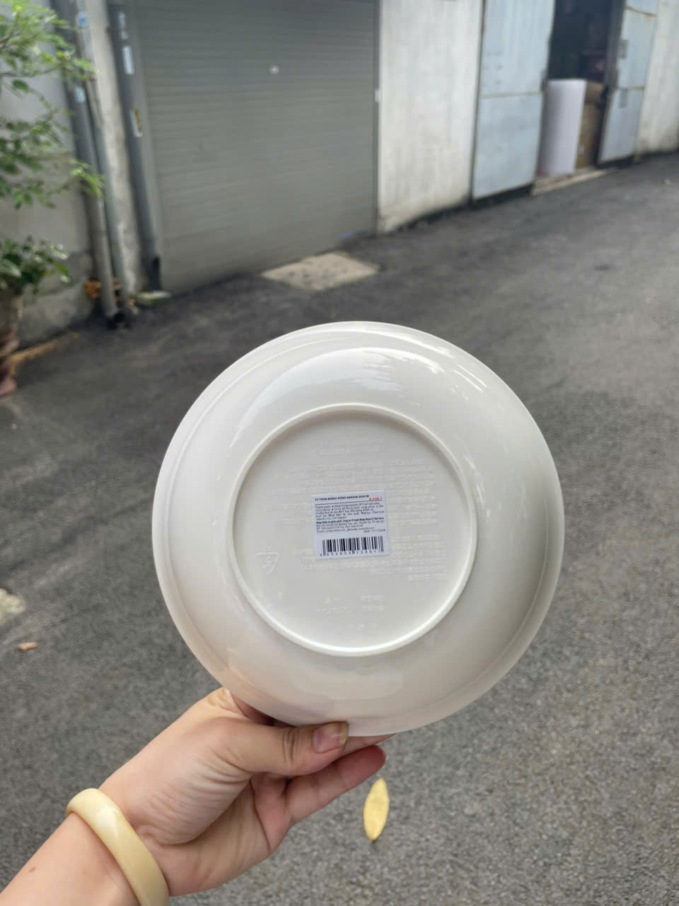 Tô tròn miệng rộng Nakaya Ø20cm - Hàng nội địa Nhật Bản nhập khẩu chính hãng