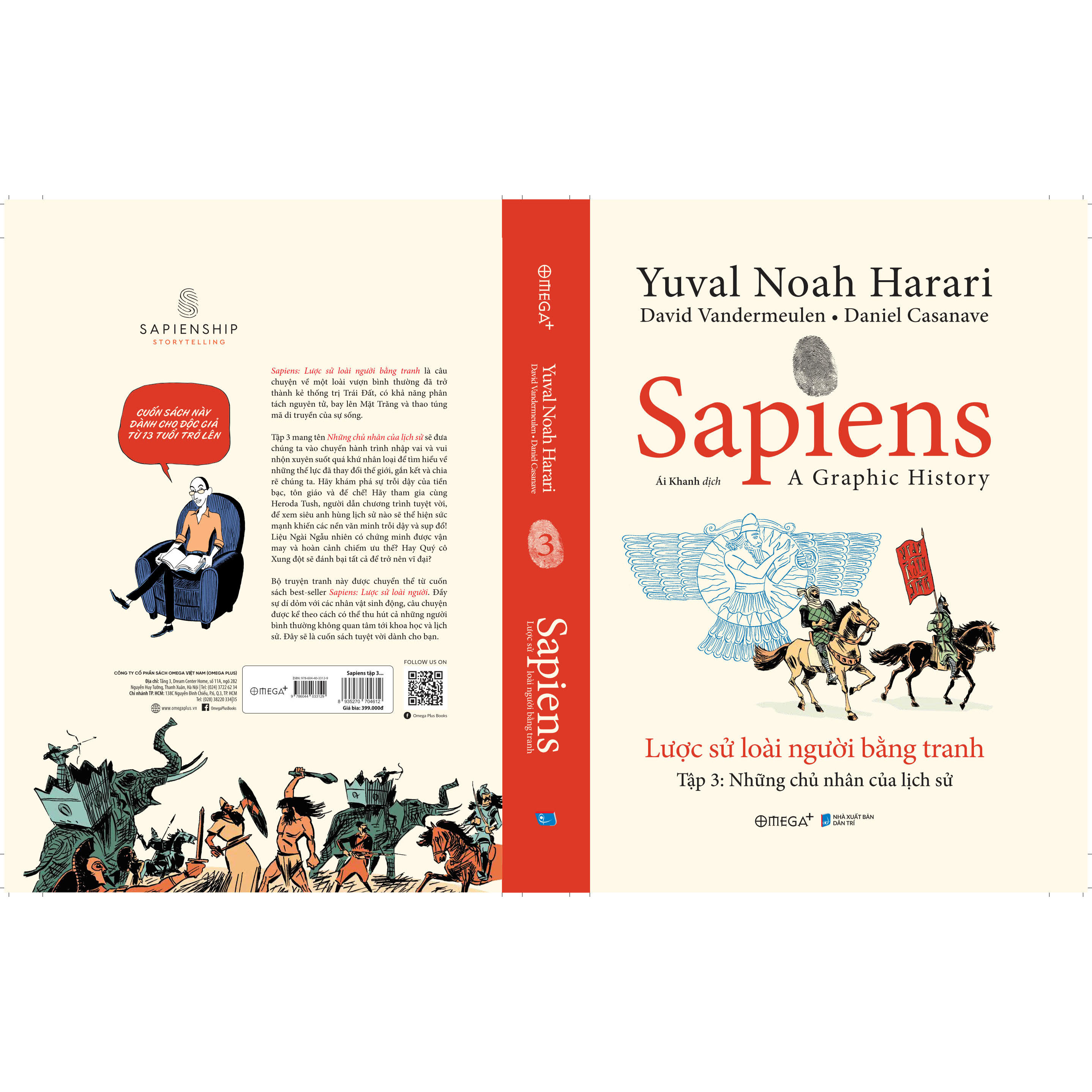 Sapiens Lược Sử Loài Người Bằng Tranh - Tập 3: Những Chủ Nhân Của Lịch Sử