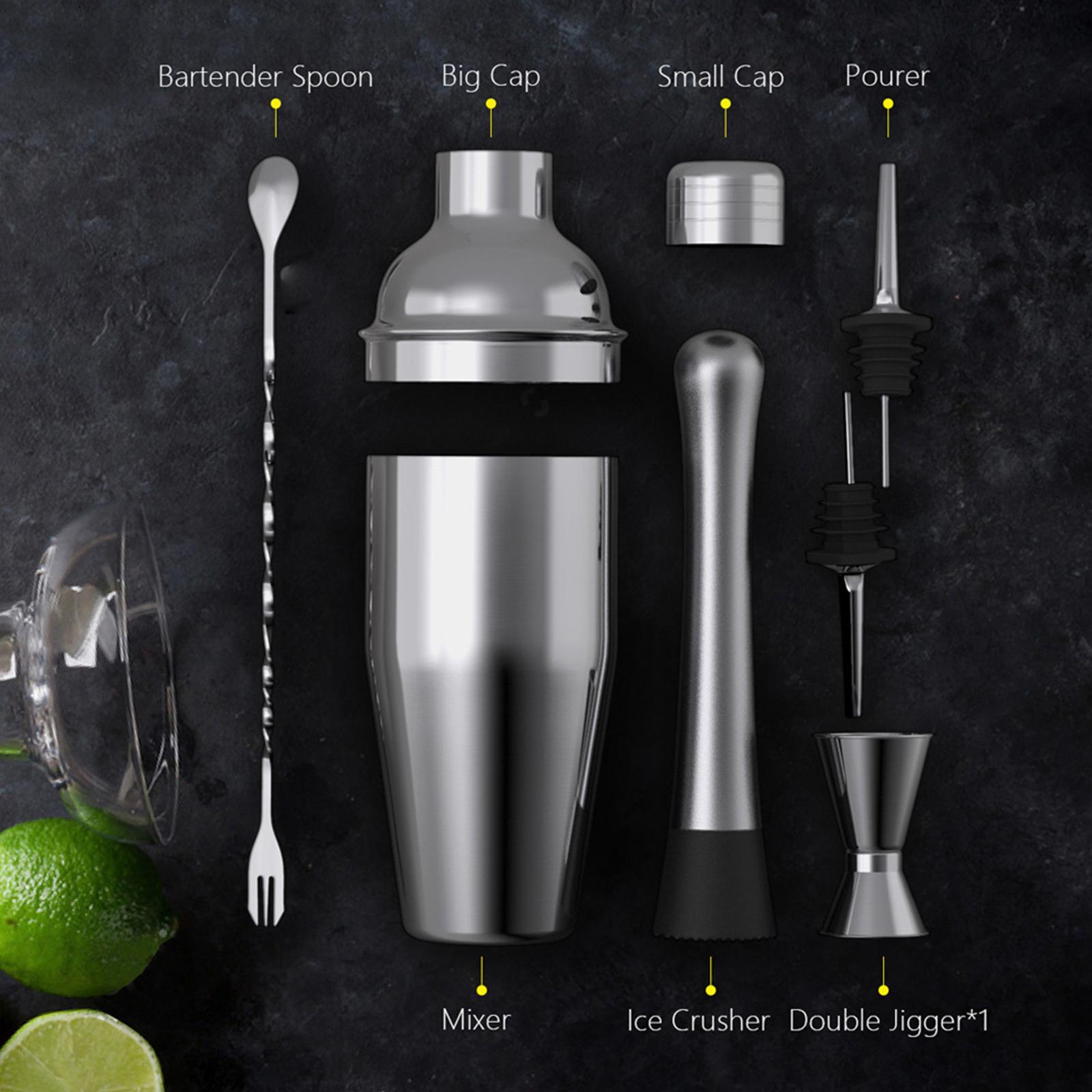 Pro Cocktail Shaker Mixer Accessories Crafts Bartender Spoon for Martini