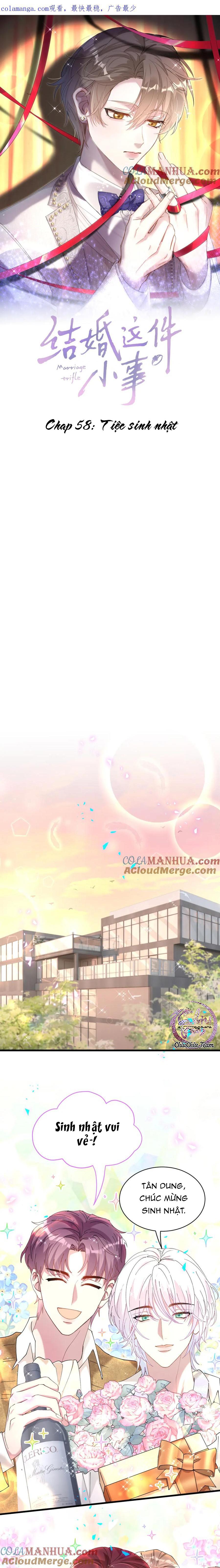 kết hôn là chuyện nhỏ chapter 58 1