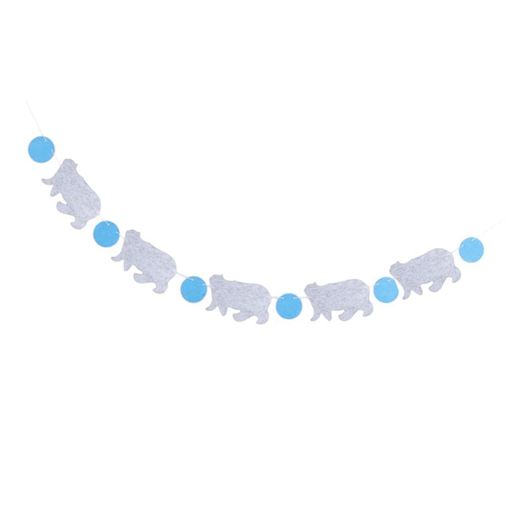 Animal Bunting Banner Garland Party Wedding Room Hanging Decor