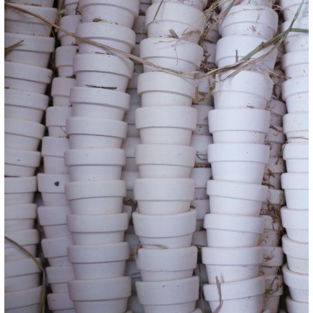 Chậu đất nung - KT: 7 x 7 cm loại dày tốt