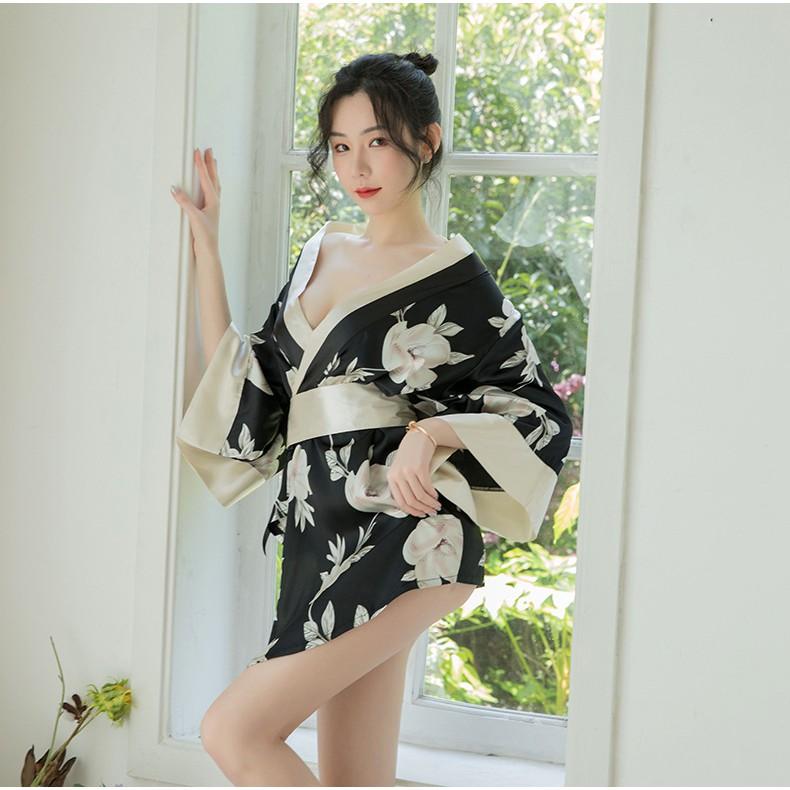 No.18 A046 phong cách nhật bản kimono Bộ đồ ngủ sexy kích thích gợi tình/ Trang phục hóa trang/ Gợi Cảm Cosplay BCS21