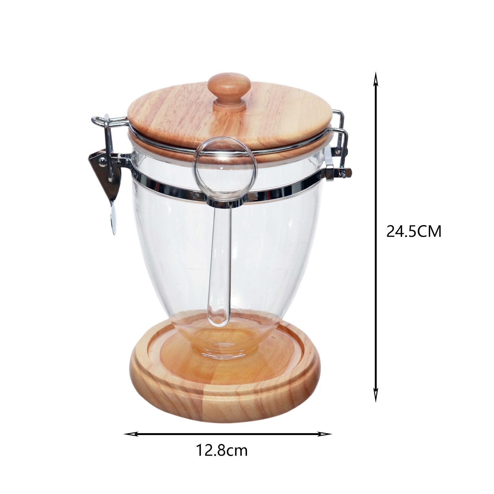 Storage Containers Coffee Jar Nuts Storage Container Organizer Canister for Beans