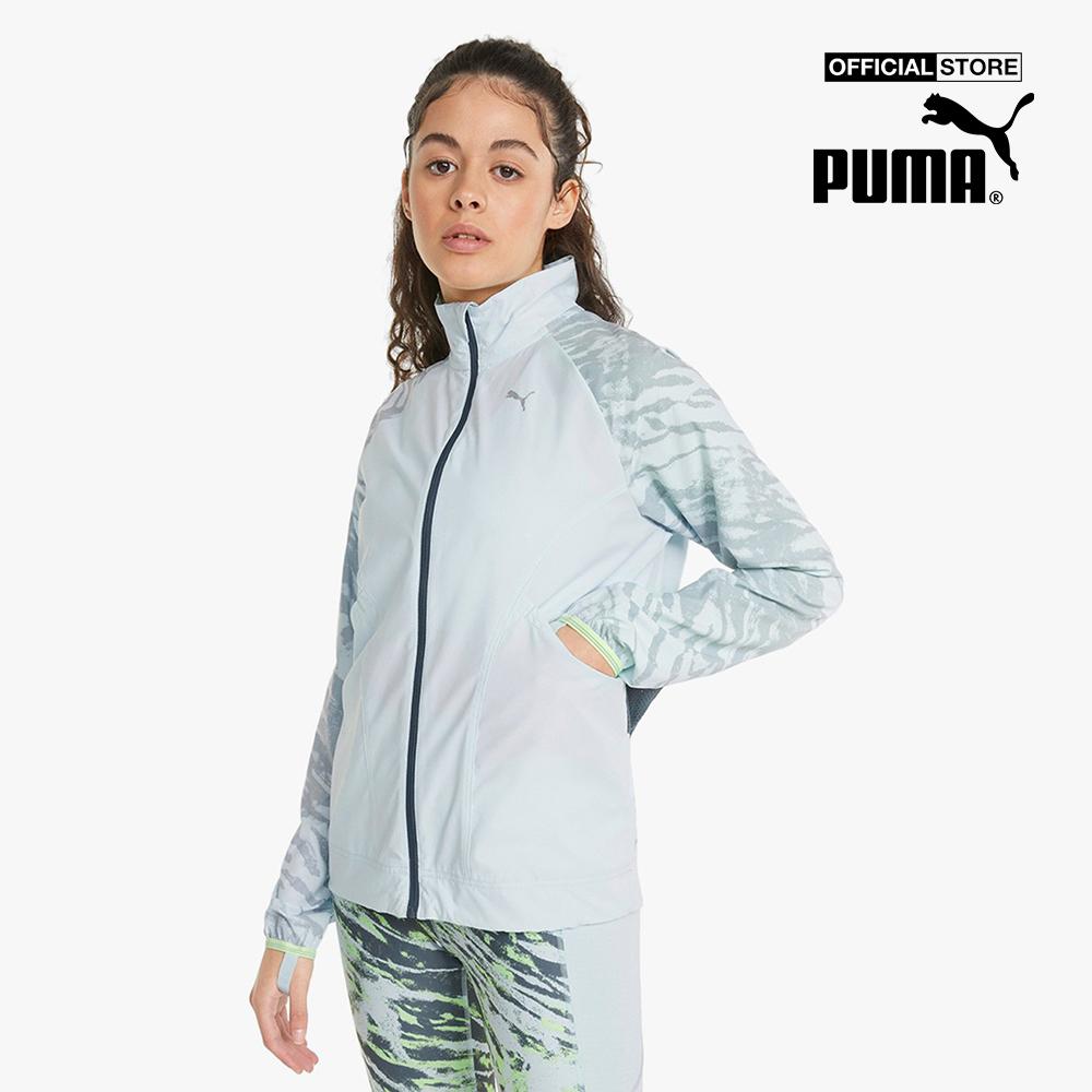 PUMA - Áo khoác thể thao nữ tay dài cổ trụ Ultraweave S Marathon 521387