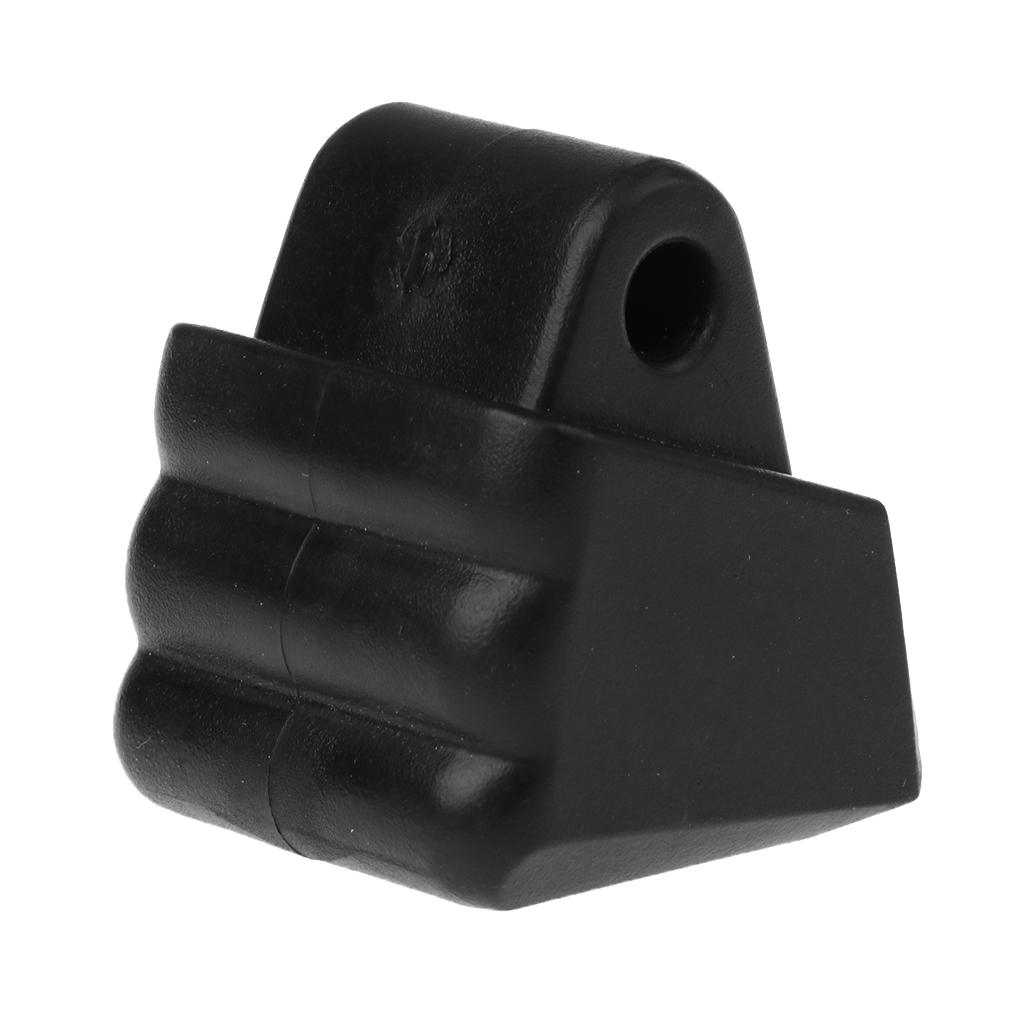 5xRoller Skate Toe Stops Inline Skate Brake Skating Shoes Accessories Black