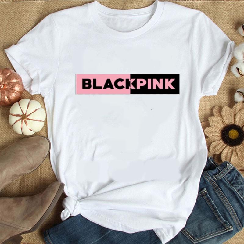 Áo logo BlackPink Áo phông thun in logo BlackPink