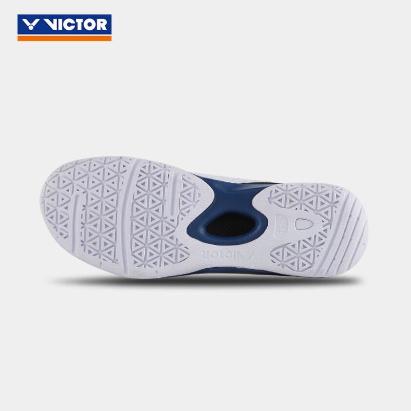 Giày cầu lông victor, giày thể thao mẫu mới A311AF màu trắng xanh dành cho nam
