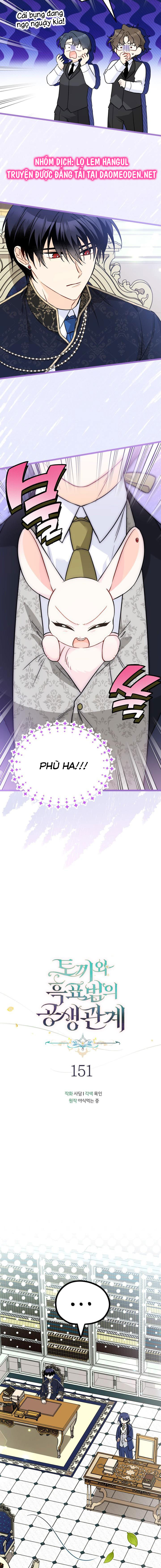 mối liên kết giữa báo đen và bé thỏ chapter 151 10