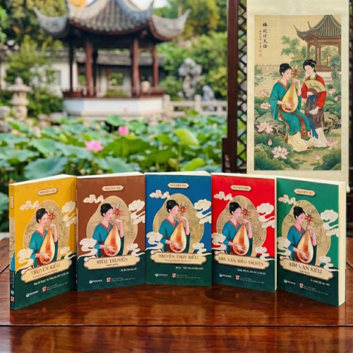Sách - Combo 5 Cuốn Sách Truyện Kiều - Đại Thi Hào Nguyễn Du