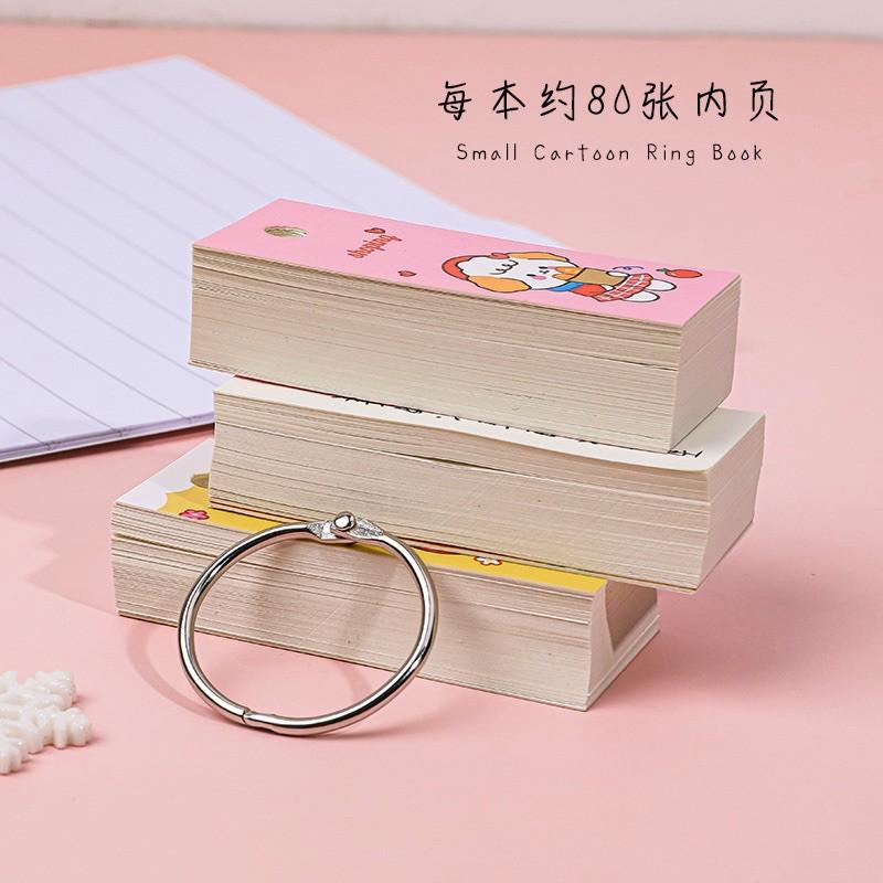 Flashcard giấy note học từ vựng Ulzzang xinh xắn