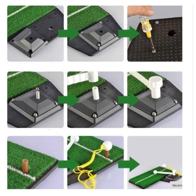 Thảm tập Swing Golf tại nhà - swing golf mat