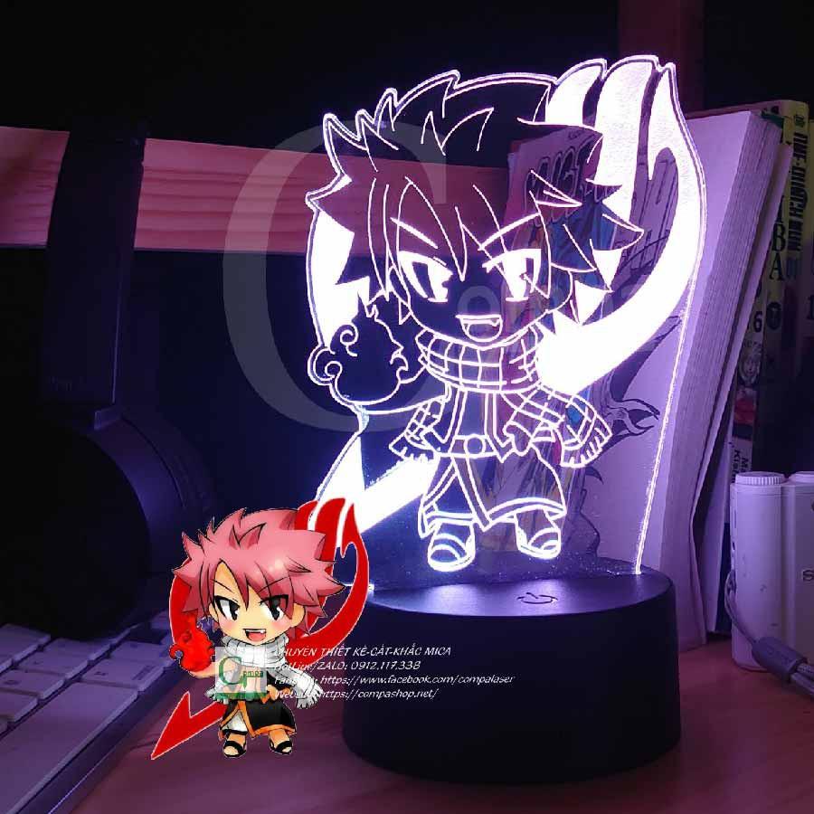 Đèn Ngủ Fairy Tail Natsu Dragneel Type 01 AFRT0101 16 màu tùy chỉnh