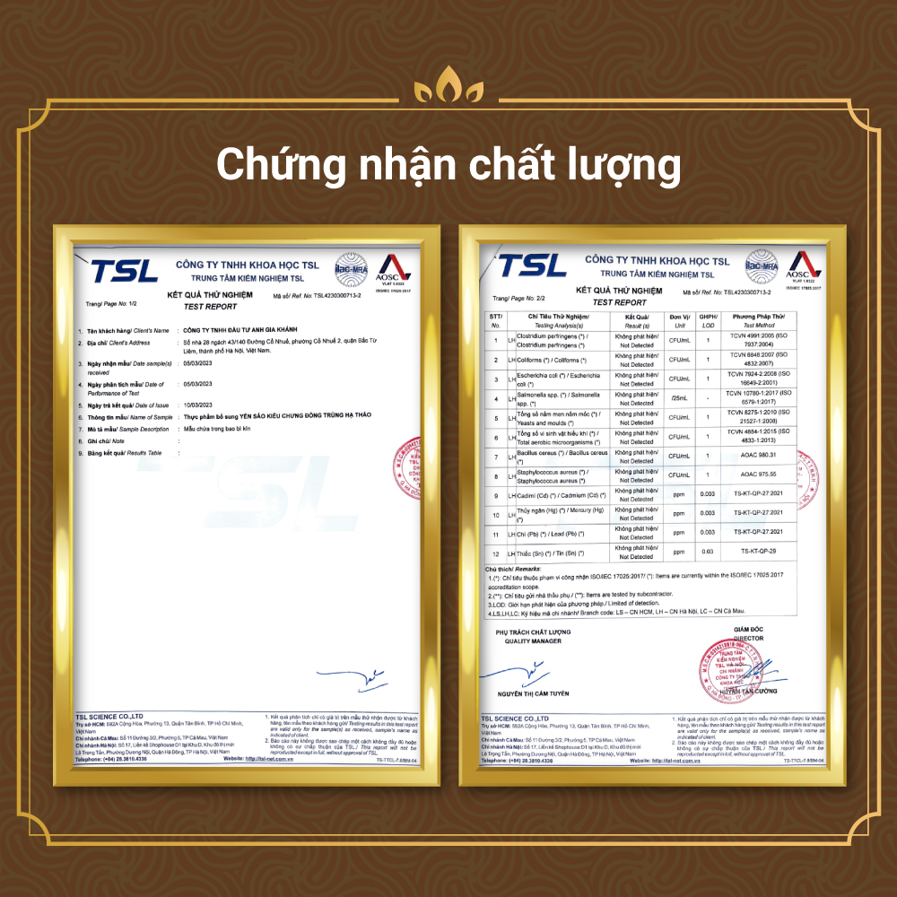 Yến Kiều - Yến chưng đông trùng hạ thảo - Thành phần yến 30% - hỗ trợ bồi bổ cơ thể, tăng cường sức khỏe (Hộp 6 hũ)