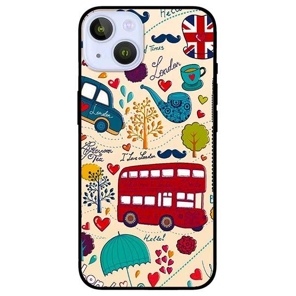 Ốp lưng dành cho Iphone 13 Mini - Iphone 13 - Iphone 13 Pro -  Iphone 13 Pro Max - Họa Tiết Xe Buýt