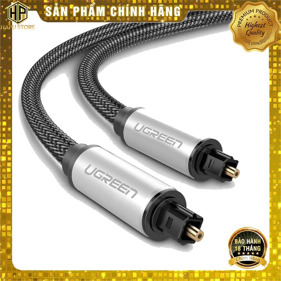 Cáp audio quang Ugreen AV108 vỏ nhôm cao cấp -Hàng Chính Hãng