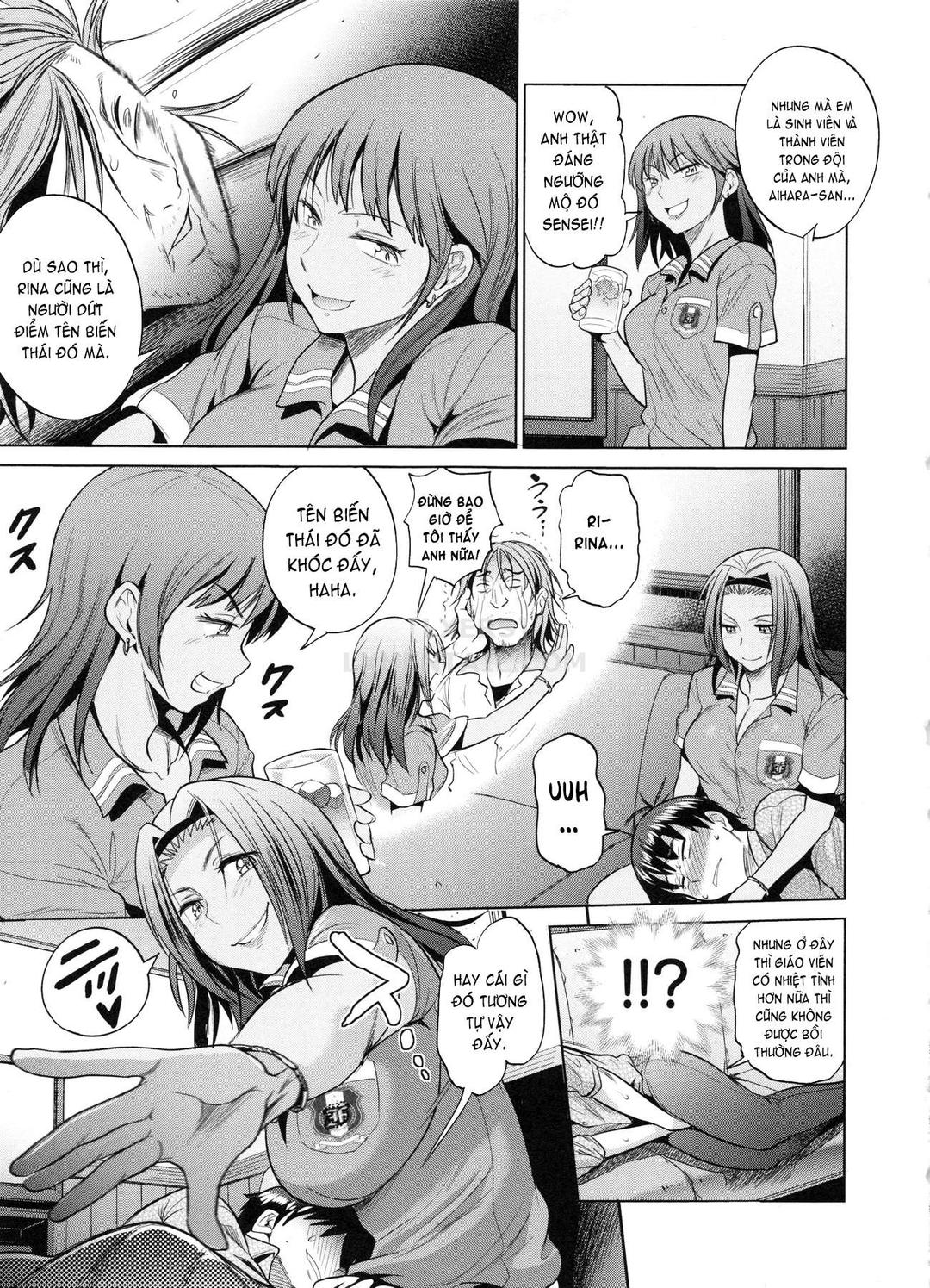 những cô nàng ở clb bóng vợt + sau 2 năm chapter 12 17