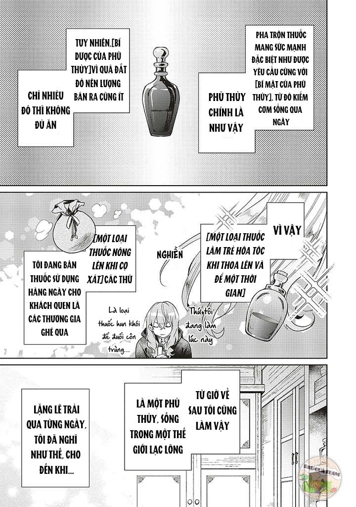 tôi là một phù thủy được crush hỏi mua mê tình dược chapter 2 3