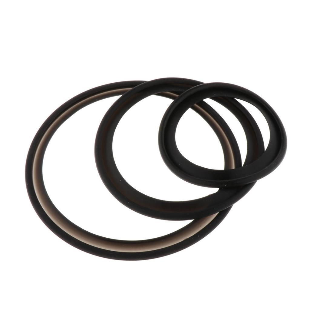 3 Chiếc Kèn Saxophone Tắt Tiếng Nhẫn Máy Tạo Cao Su Chuông Protecor Thay Thế Các Bộ Phận