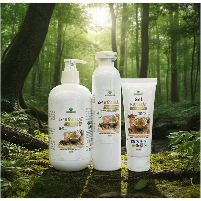 Gel rửa mặt (chiết xuất rễ cam thảo) (100ml)