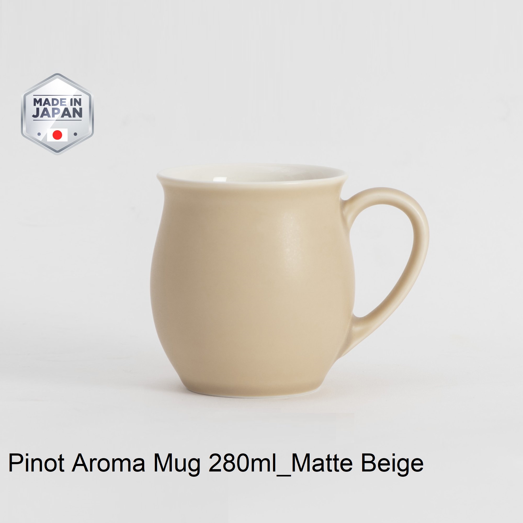 Ly sứ uống trà cà phê Origami Pinot Aroma Mug 280ml