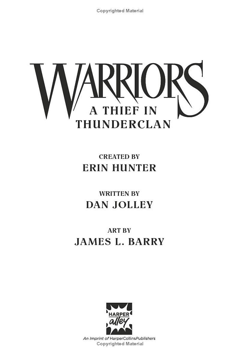 Sách ngoại văn: Warriors - A Thief In Thunderclan (Full-Color Adventure)