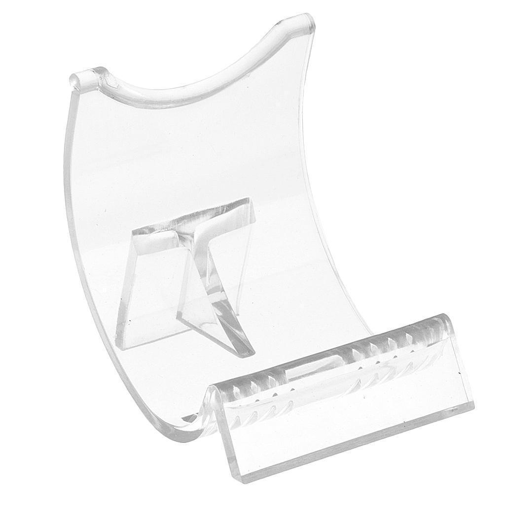 40pcs High Quality Translucent Clear   Collectors Display Case Bracket