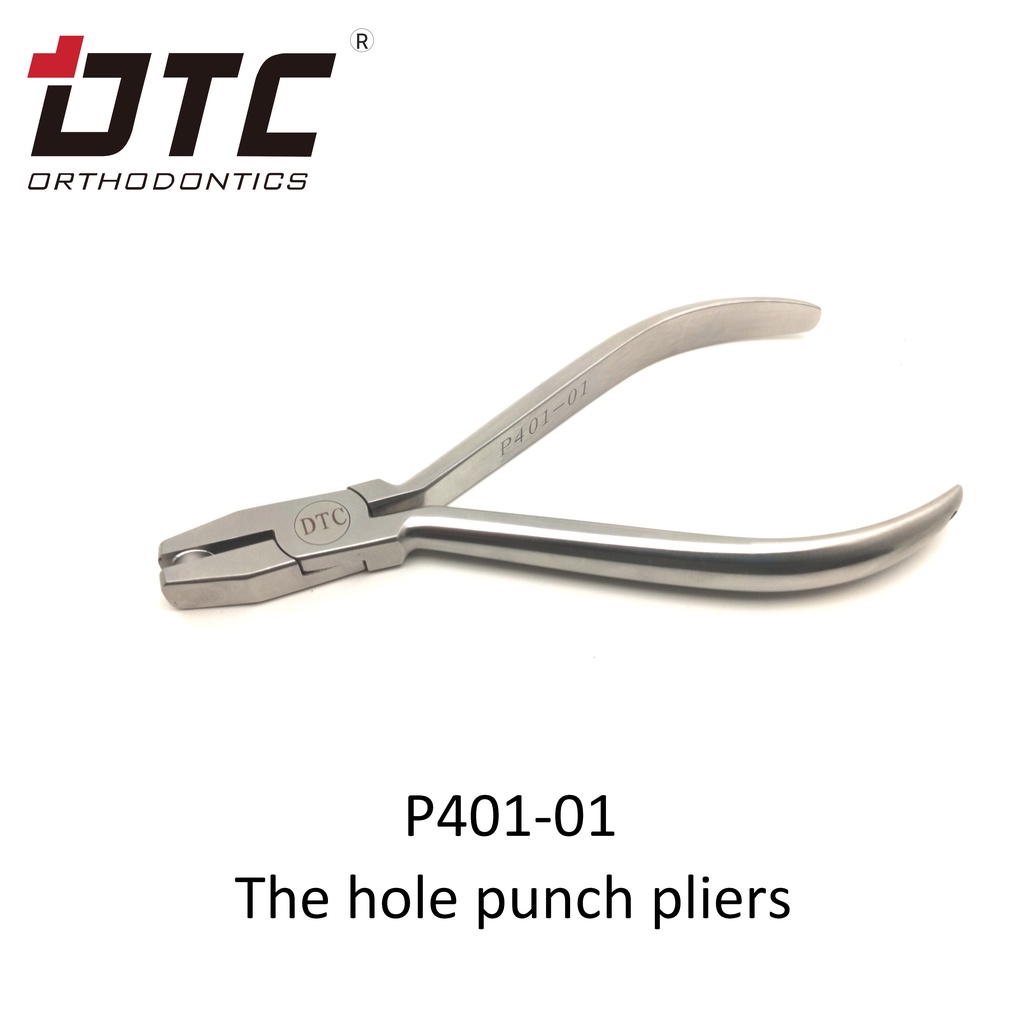 Kềm bấm lỗ Hole Punch_DTC (CLEAR COLLECTION - HOLE PUNCH PLIER)_Dùng trong nha khoa_ chỉnh nha [Ảnh thật][Chính hãng]