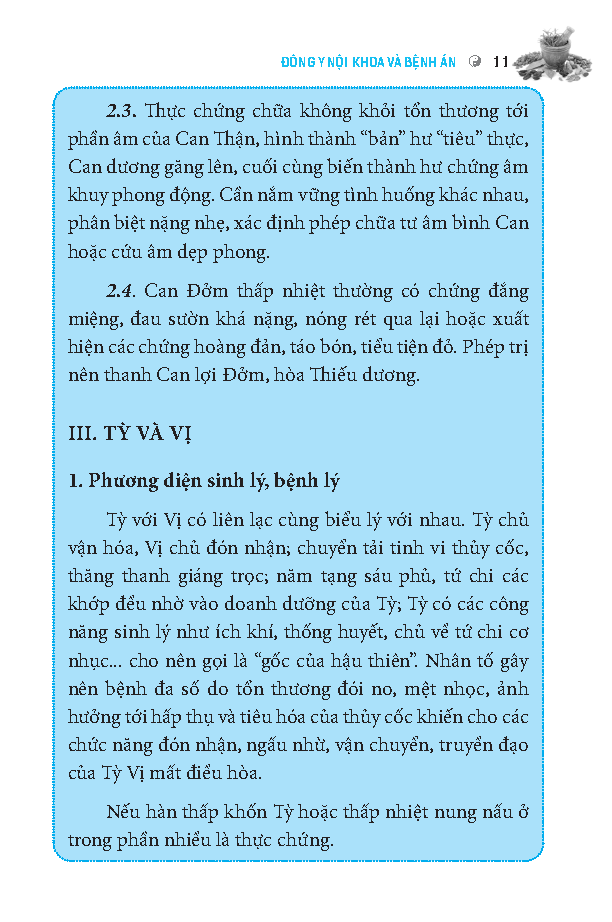 Đông Y Nội Khoa Và Bệnh Án