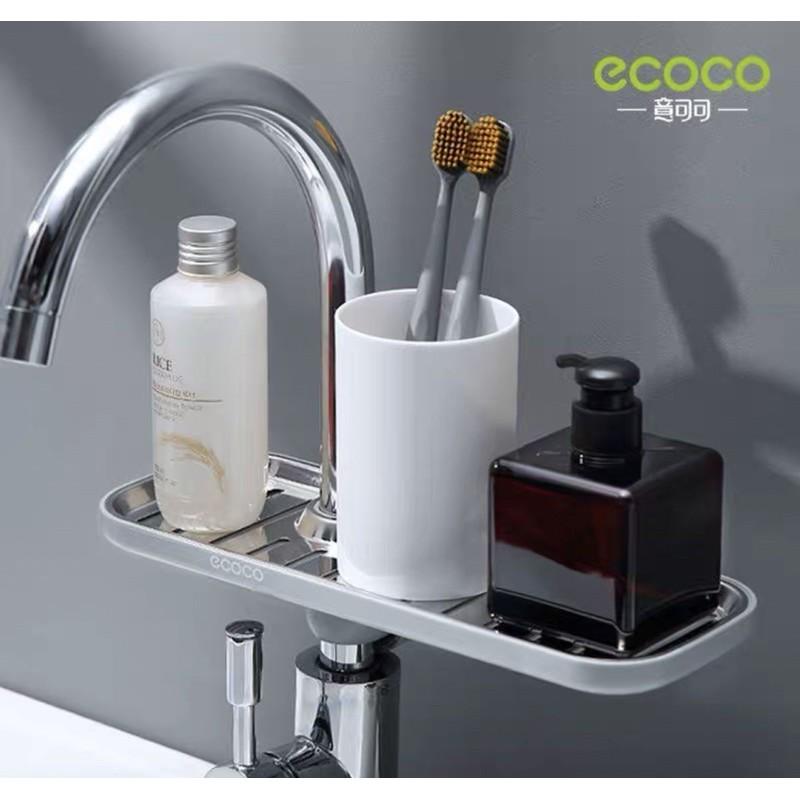 Khay cheo vòi nước để xà phòng,cọ rửa bát đĩa nước rửa bát inox 100% cao cấp