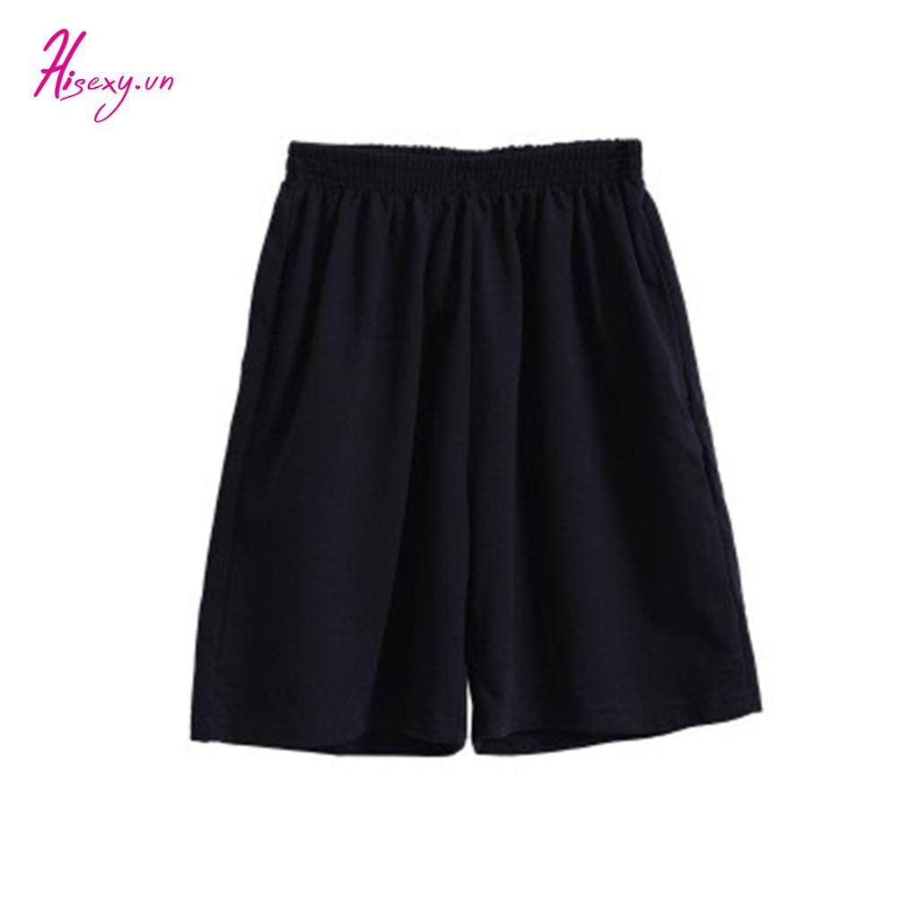 Quần Short Thun Nam Nữ Hisexy.vn Unisex Đủ Màu Size Chuẩn