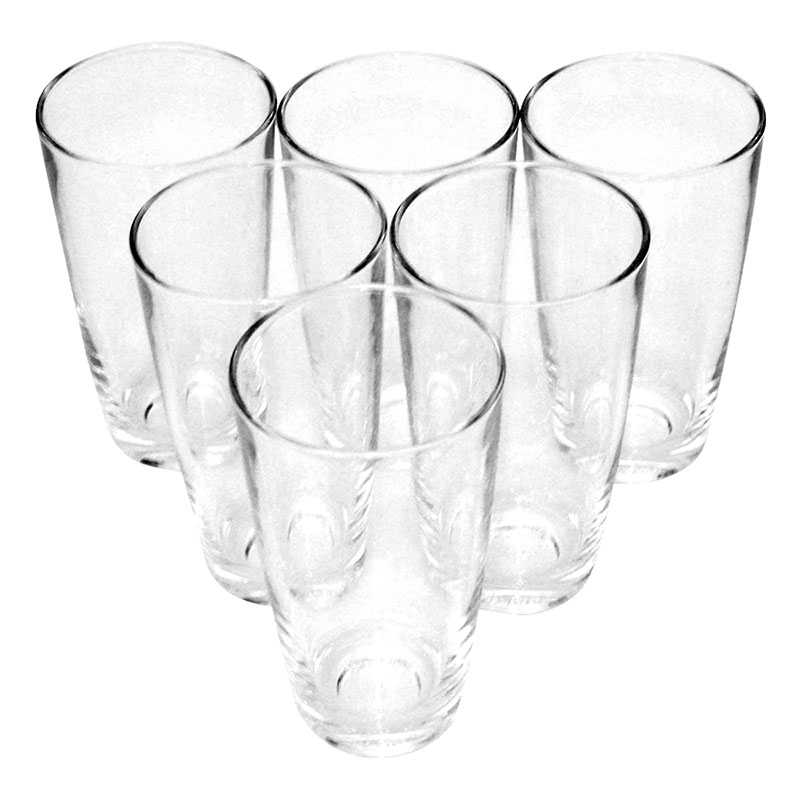 Bộ ly 6 cái Union Glass 340 Ly bầu cao 345ml  không ngã màu, sản xuất Thái Lan