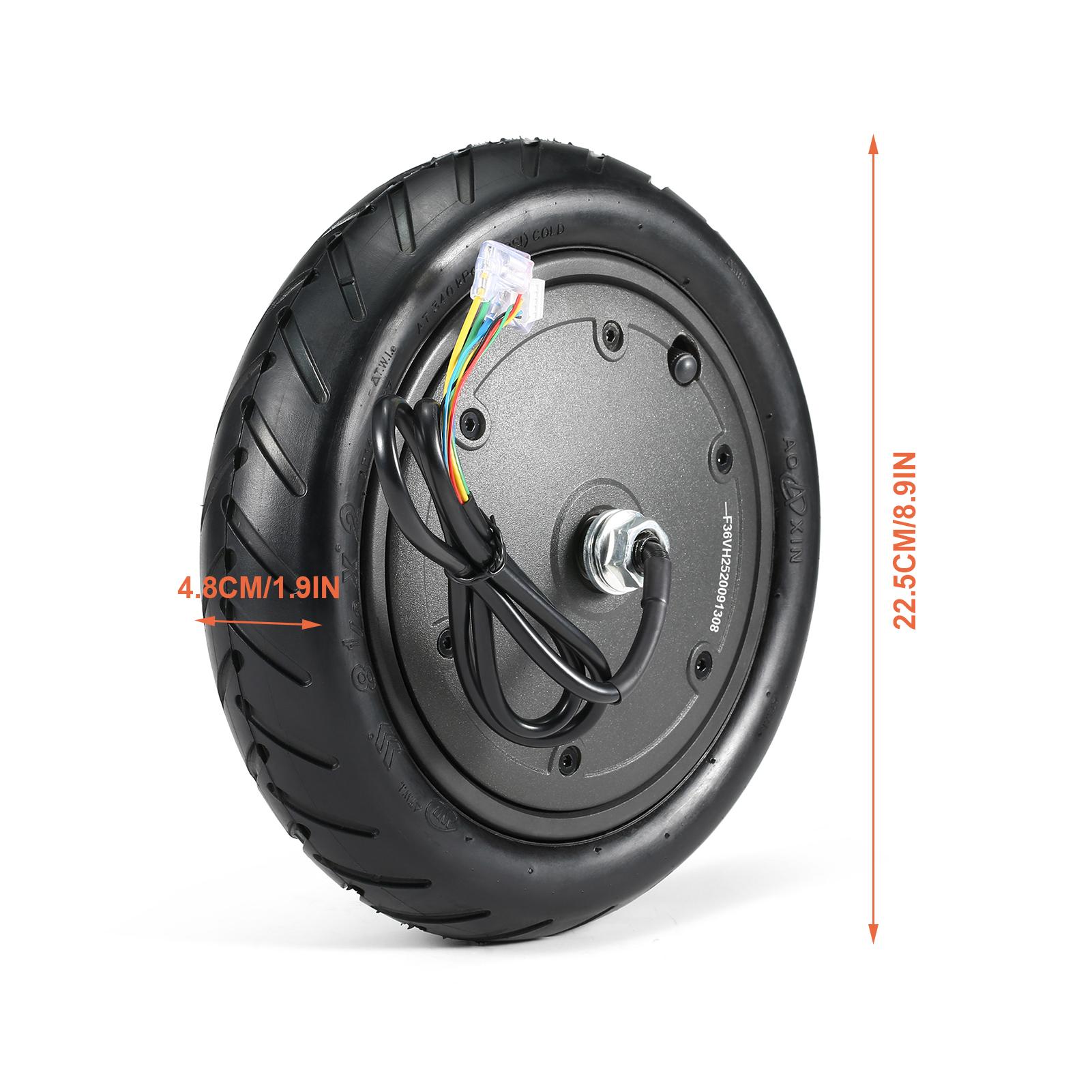 Thay thế động cơ động cơ 350W 250W 36V cho Xiaomi M365/M365 Pro Trocke Trocker Wheel Wheel Wheel Color: Motor tire set