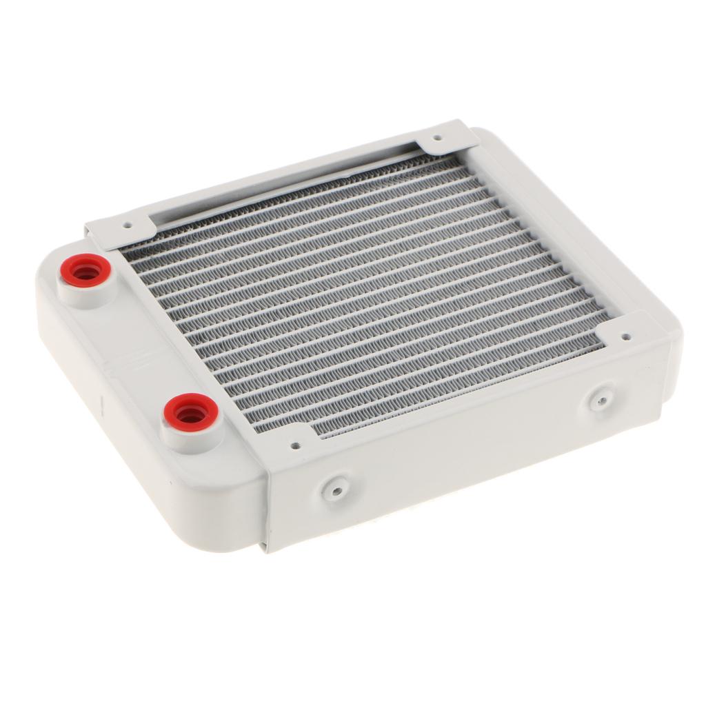 120mm 18 Tubes G1/4 Computer  Water Cooling  for CPU