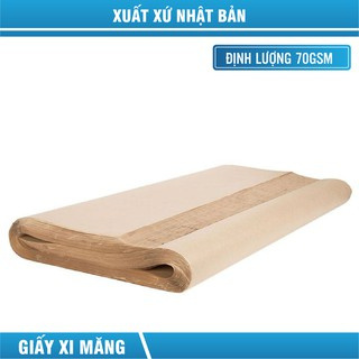 Giấy xi măng 20 tấm giấy Kraft (xi măng) gói hàng kích thước 72 x 102 cm