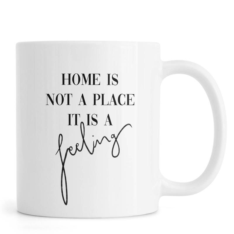 Ly Cốc Sứ Cao Cấp hình Home Is a Feeling