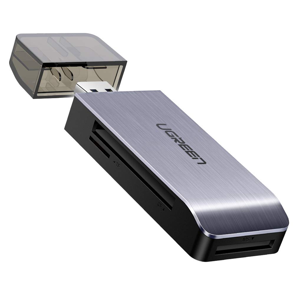 Đầu Đọc Thẻ Nhớ Đa Năng Chuẩn USB 3.0 Ugreen 50541 - SD/TF/CF/MS - Hàng Chính Hãng