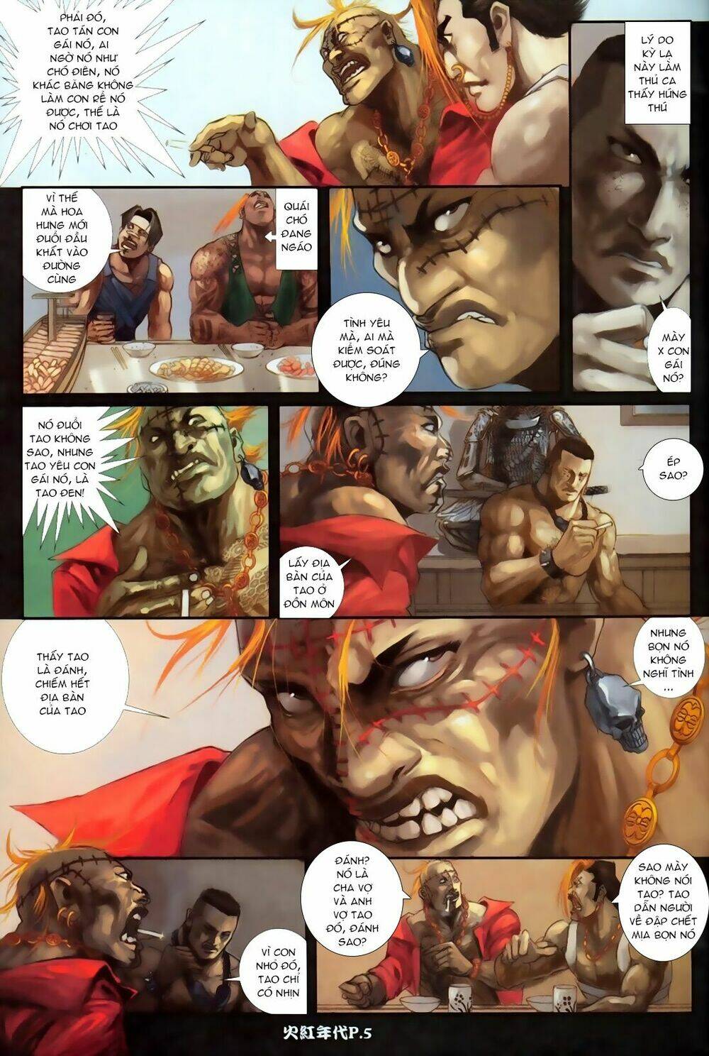 hỏa hồng niên đại hắc cốt đường chapter 68 4