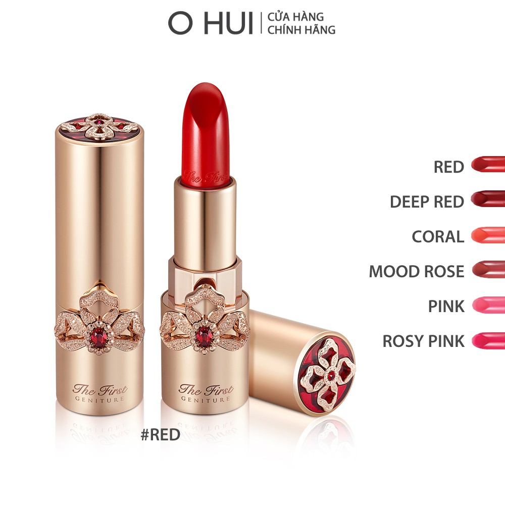 Son lì dưỡng ẩm ngăn lão hóa OHUI The First Geniture Lipstick 3.8g