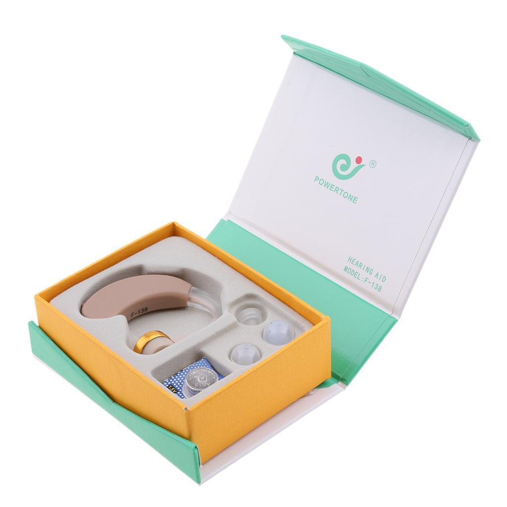 4 Set AXON F-138 Mini Adjustable Invisible Sound Amplifier Hearing Aid
