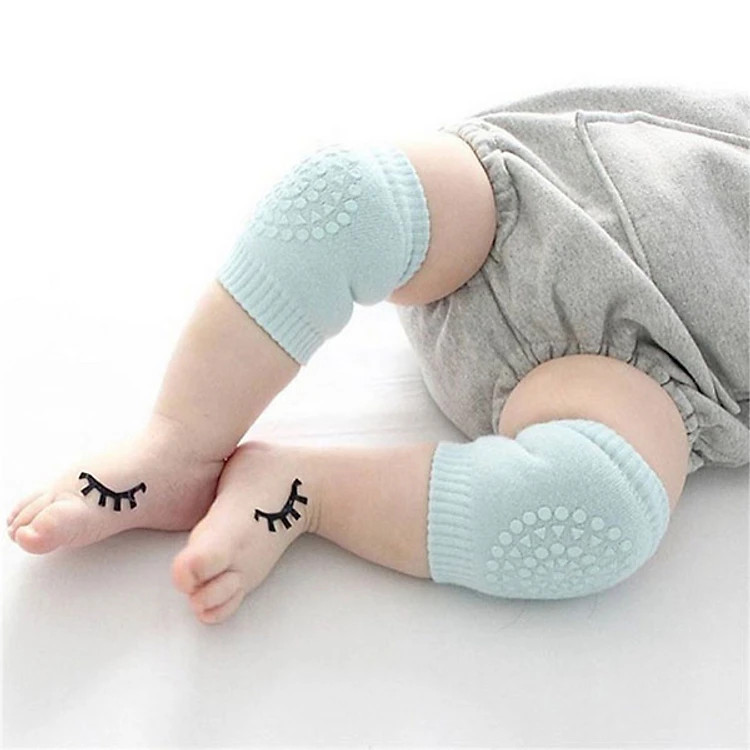 Combo 2 Bộ Đệm Lót Đầu Gối Cho Bé Tập Bò - Hàng chính hãng (giao màu ngẫu nhiên)