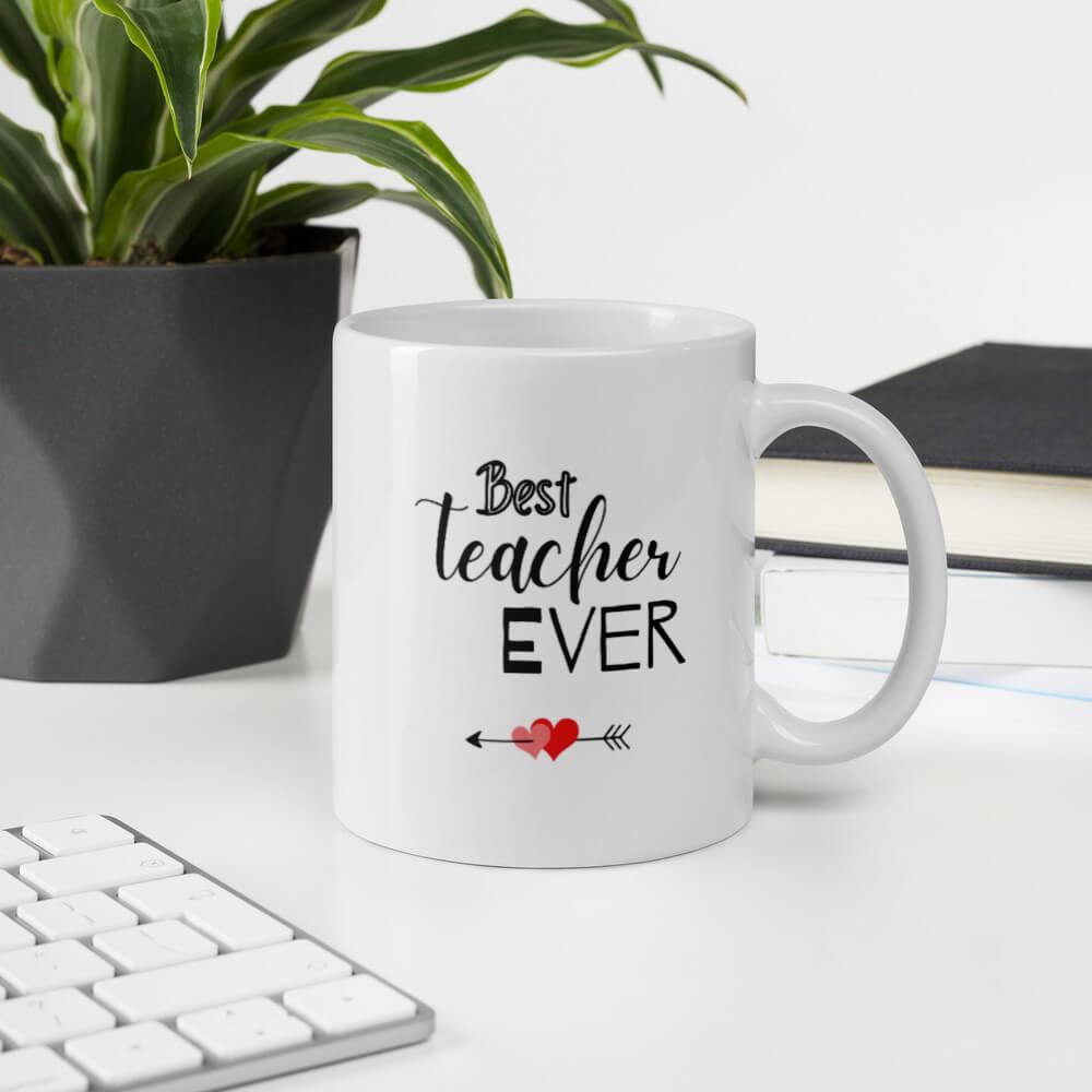 Cốc sứ 20-11 hình nhà giáo Best Teacher Ever